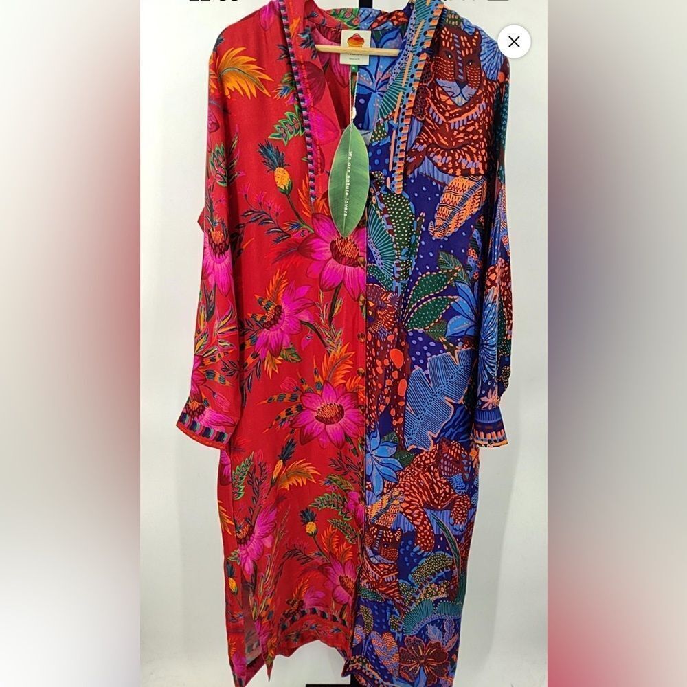 FARM Rio Colorful Floral Dress